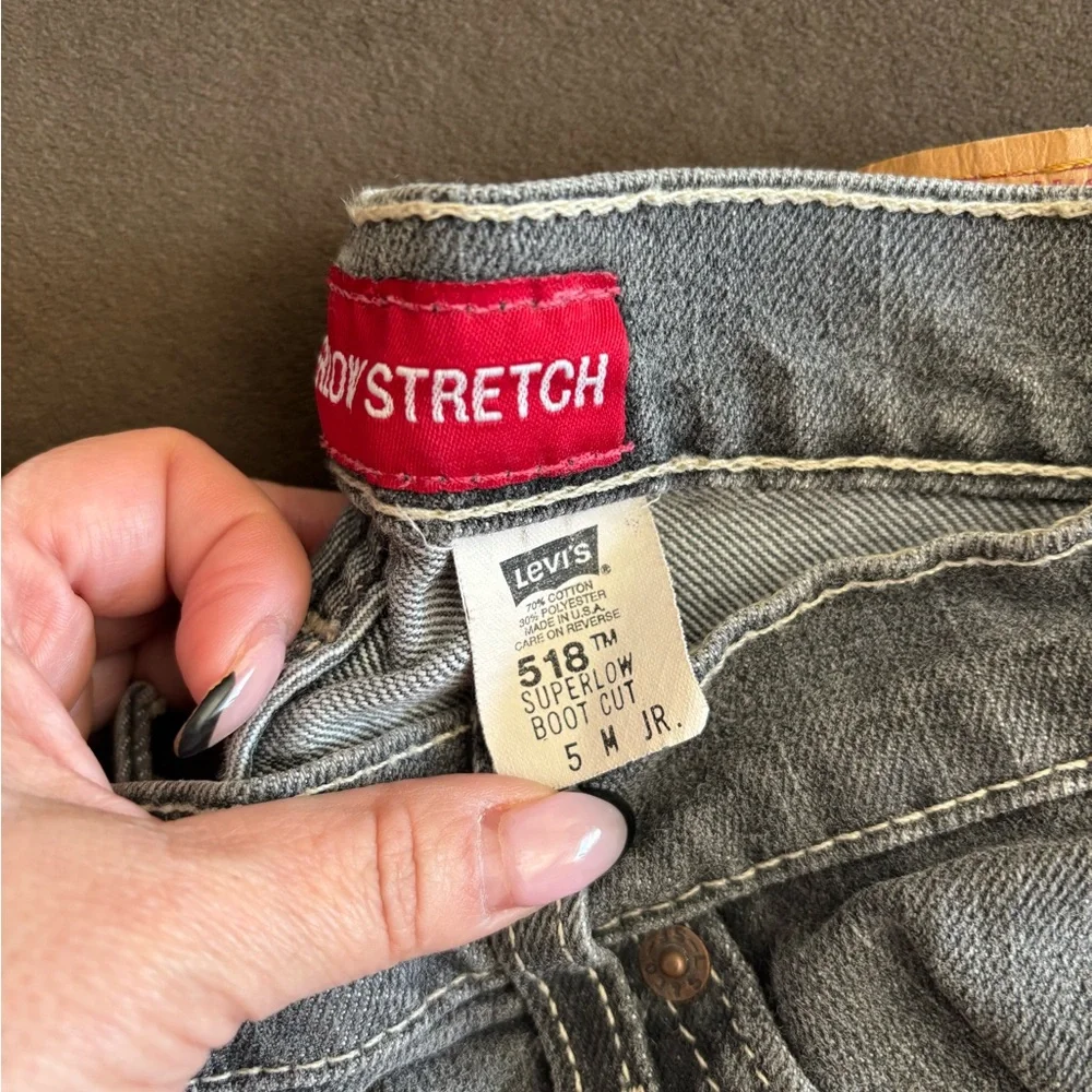 Levi's Grey Women's Boot Cut Jeans - Picture 3 of 5